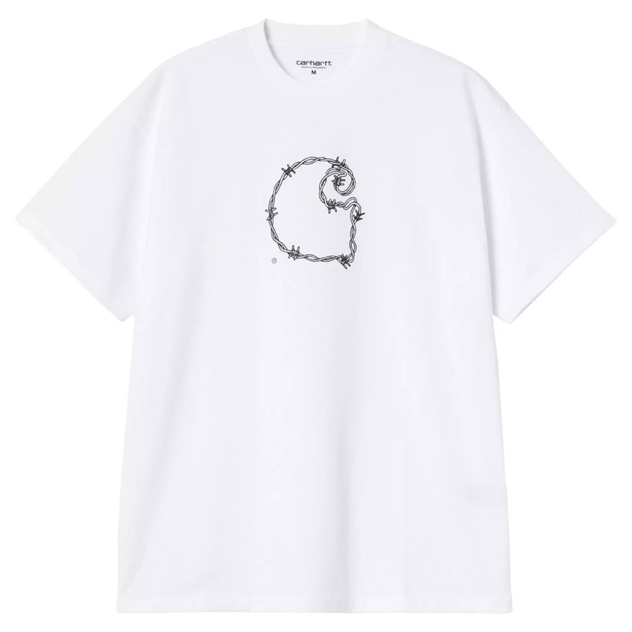 S S Barbwire C T-Shirt a maniche corte da uomo Carhartt WIP | I03623702XX